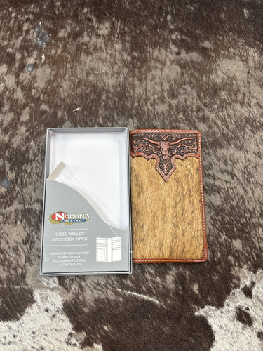 Nocona Cowhide Rodeo Wallet