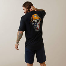 Load image into Gallery viewer, Ariat Rebar Workman Born For This Black T-Shirt.