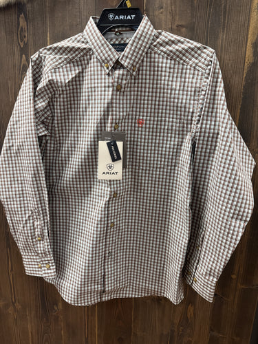 Men’s Ariat Olive Pro Cassius Button Up.