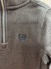Load image into Gallery viewer, Boys Cinch Brown Quarter Zip