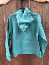Load image into Gallery viewer, Girls Wrangler Logo Turquoise Hoodie