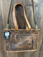 Load image into Gallery viewer, 3D Cowhide &amp; Sunflower Tote