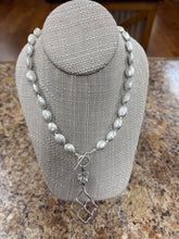 Load image into Gallery viewer, Pink Panache Austrian Crystal Woven Teardrop Necklace