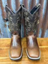 Load image into Gallery viewer, Big Kids Gabriel Brown Roper Boot
