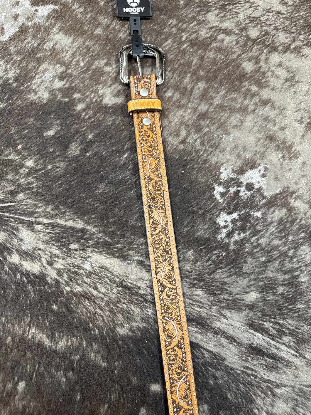 Hooey War Paint Leather Belt