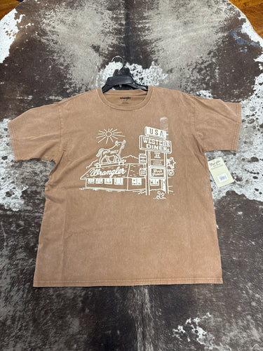 Women’s Wrangler Western Diner Oversized Tee