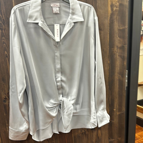 Ariat Satin Long Sleeve Top.