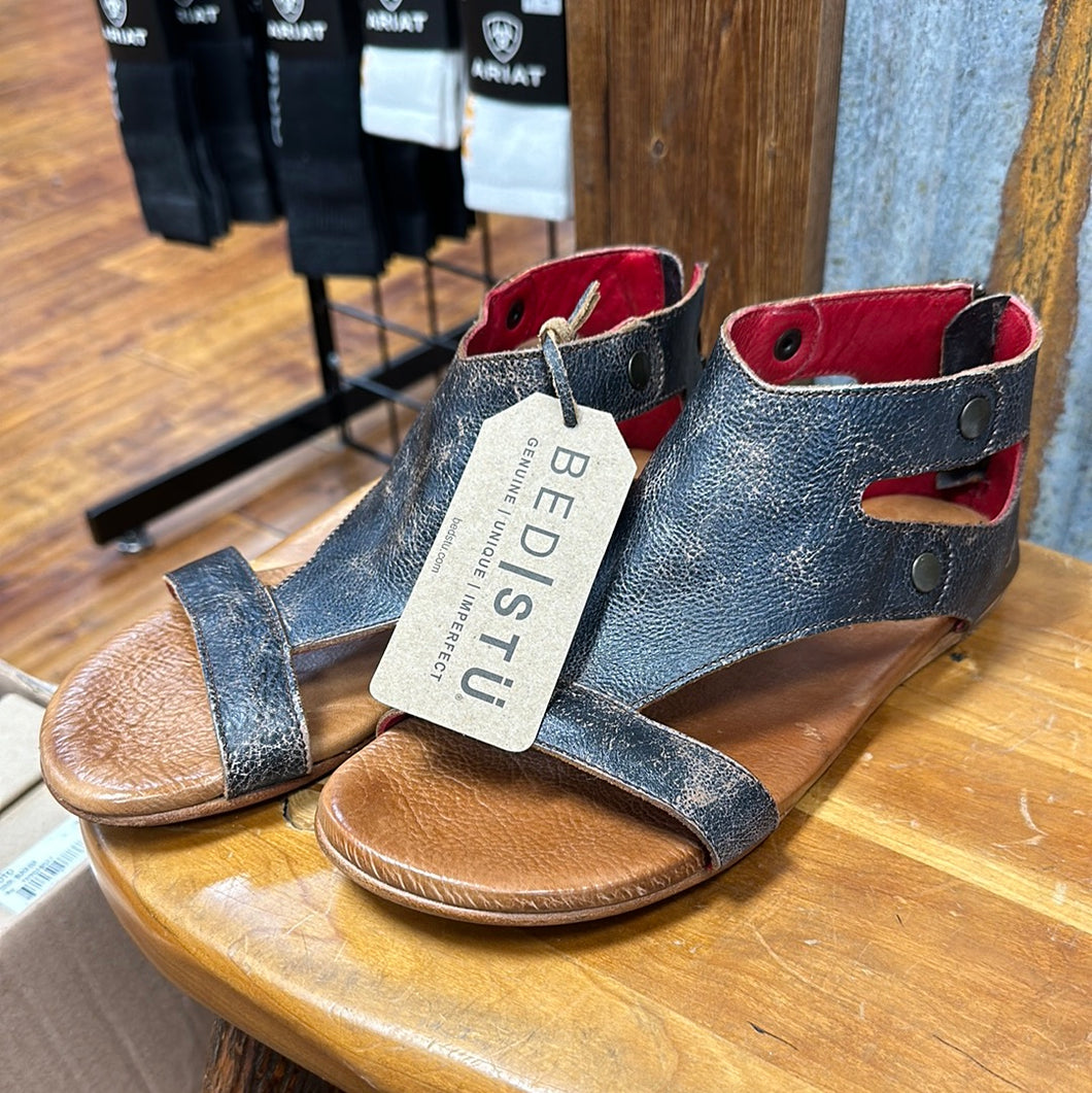 BedStu Soto Black Lux Sandals