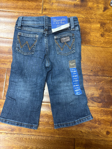 Wrangler Boys Retro Slim Boot Cut Jeans