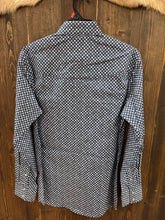 Load image into Gallery viewer, Men’s Wrangler Blue Dice Printed Button Up