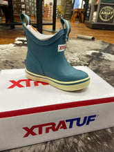 Load image into Gallery viewer, Xtratuf Youth Transformative Teal Ankle Deck Boot
