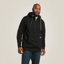 Load image into Gallery viewer, Mens Rebar Workman 1/4 Zip Hoodie.