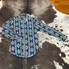 Load image into Gallery viewer, Men’s Roper Serape Stripe LS Snap Up