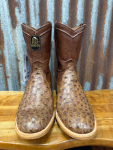 Load image into Gallery viewer, Men’s Dan Post Tobacco Ardor Full Quill Ostrich Boot