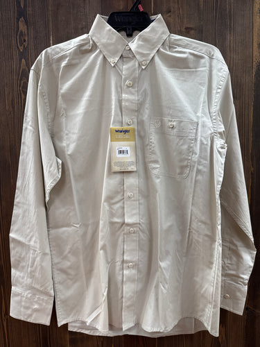 Wrangler Men's GS Beige Button Shirt