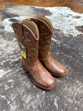 Load image into Gallery viewer, Boy’s Roper Faux Leather Ostrich Boot