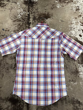 Load image into Gallery viewer, Mens Roper Short Sleeve Summer Picnic Plaid Button Up