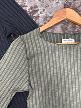 Load image into Gallery viewer, Women’s Mittoshop Exposed Seam LS Knit Top