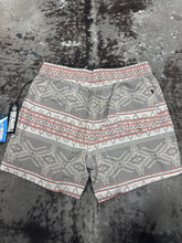 Load image into Gallery viewer, Mens Taupe Aztec Swim Trunks