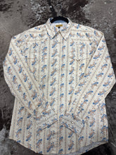 Load image into Gallery viewer, Men’s Tin Haul Long Sleeve Ranch Wallpaper Print