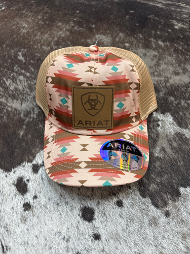 Girls Ariat Aztec Pony Flow Hat