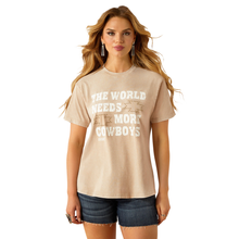 Load image into Gallery viewer, Ariat Women&#39;s More Cowboys Short Sleeve T-Shirt.