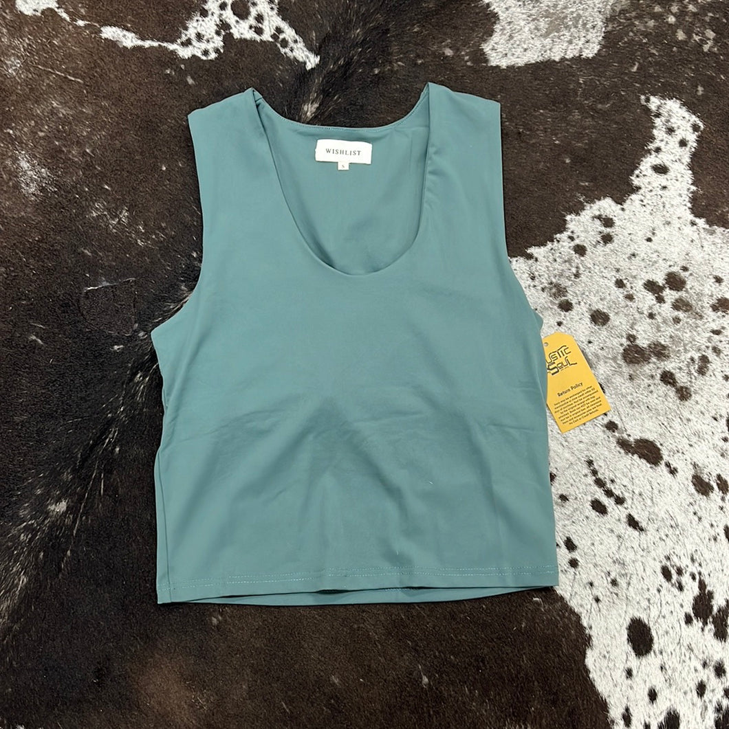Women’s Spandex Relaxed Crop Top