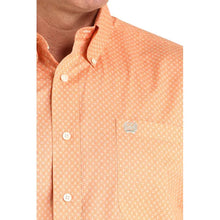 Load image into Gallery viewer, Men’s Coral Print Button Up Shirt.