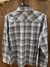 Load image into Gallery viewer, Men’s Ariat Sargasso Sea Plaid Longsleeve Button Up