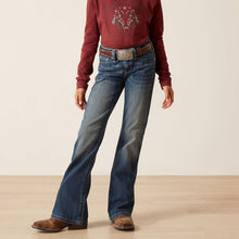 Load image into Gallery viewer, Girls R.E.A.L. Clover Boot Cut Jeans
