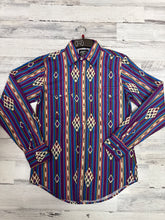 Load image into Gallery viewer, Men’s Roper Vintage Stripe LS Snap