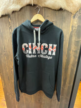 Load image into Gallery viewer, Cinch Men’s Black Western Heritage Hoodie