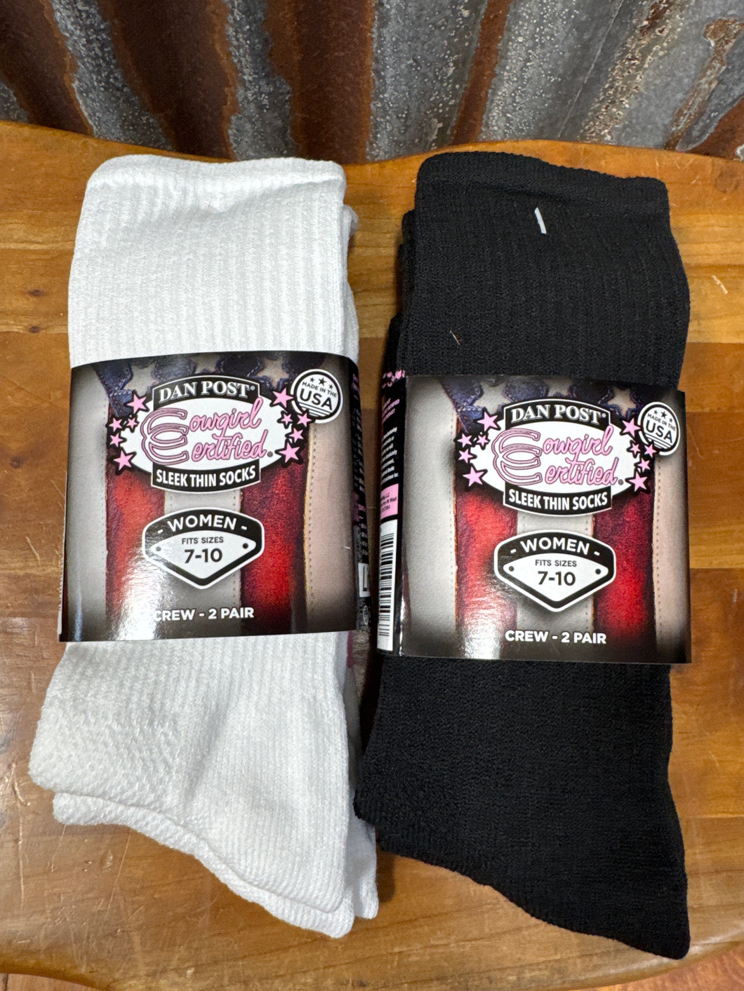 Dan Post Cowgirl Crew Lite Socks
