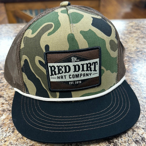 Tagged Out Old School Camp Red Dirt Hat.