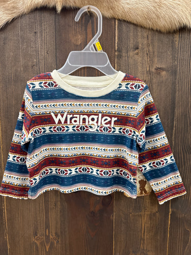 Girls Wrangler Long Sleeve Knit Sweater