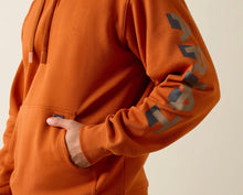 Load image into Gallery viewer, Mens Ariat Rebar Lightweight Logo Hoodie