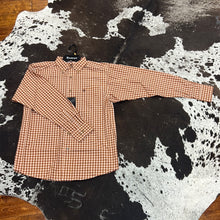 Load image into Gallery viewer, Men’s Ariat Orange Pro Garrison LS Button Up