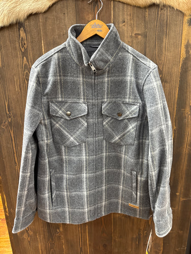 Men’s Plaid Wool Jacket