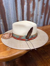 Load image into Gallery viewer, Stampede Two-Tone “Tucson” Straw Hat