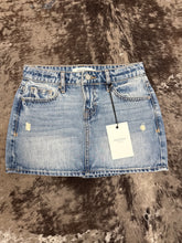 Load image into Gallery viewer, Women’s Hidden Micro Mini Denim Skirt