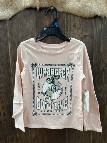 Girls Long Sleeve Graphic Shirt