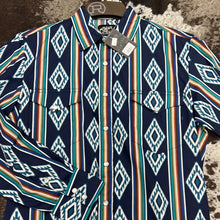 Load image into Gallery viewer, Men’s Roper Serape Stripe LS Snap Up