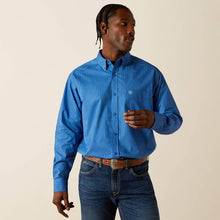 Load image into Gallery viewer, Ariat Mens Royal Blue Stratford Button Up Shirt.