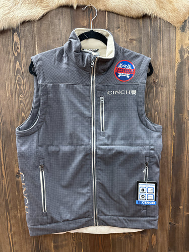 Men’s Cinch Bonded Vest Gray