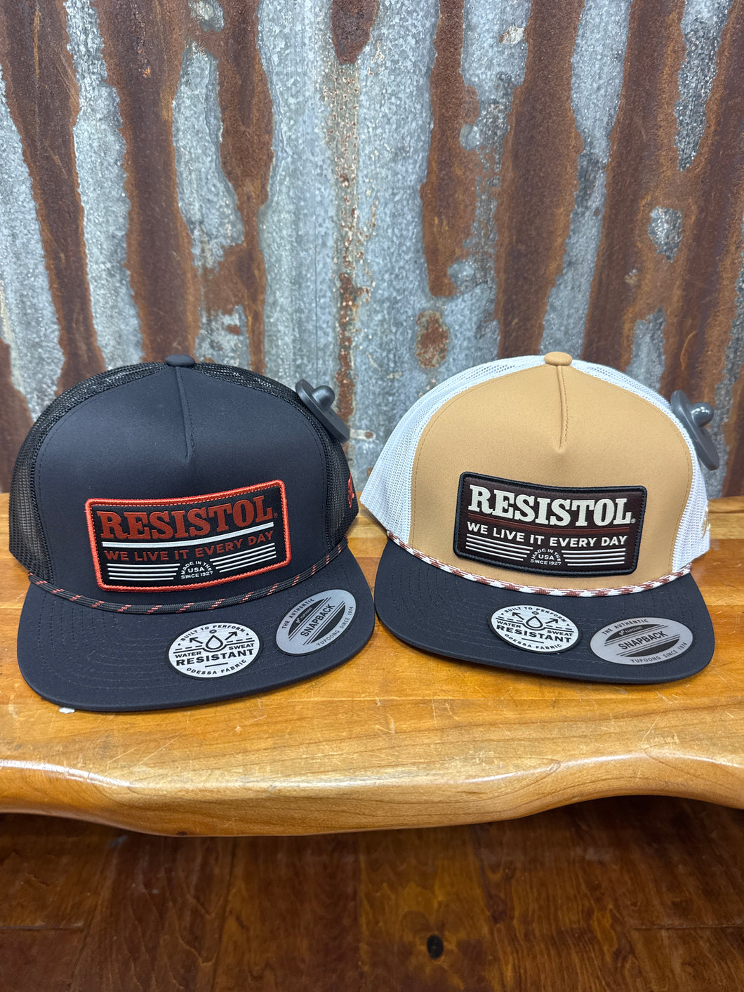 Hooey Resistol Trucker w/ Rectangle Patch