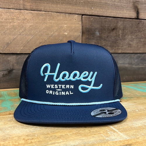 OG Hooey Navy/Light Blue Trucker Hat