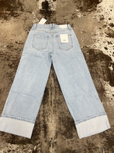 Load image into Gallery viewer, Vervet Super High Rise Cuffed Baggy Wide Leg Jean