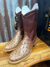 Load image into Gallery viewer, Dan Post Tobacco Ardor Full Quill Ostrich Boot