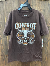 Load image into Gallery viewer, Boys Cinch Brown Short Sleeve Tshirt