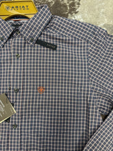 Load image into Gallery viewer, Men’s Ariat Navy Pro Winston LS Button Up